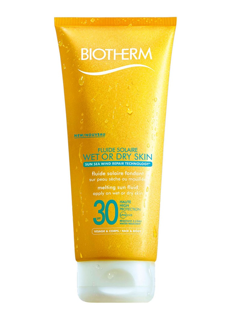 Biotherm for Wet or Dry Skin SPF 30 - zonnebrand de Bijenkorf