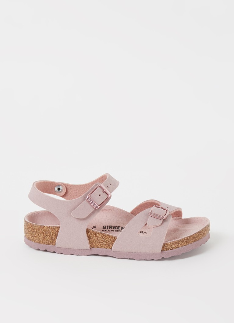 Onnauwkeurig Brullen Tientallen Birkenstock Rio sandaal van nubuck • Oudroze • de Bijenkorf