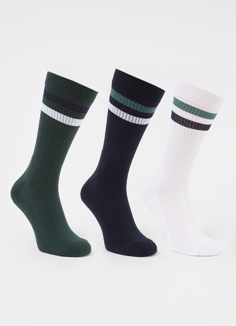 Björn Borg - Core Crew sokken in 3-pack - Multicolor