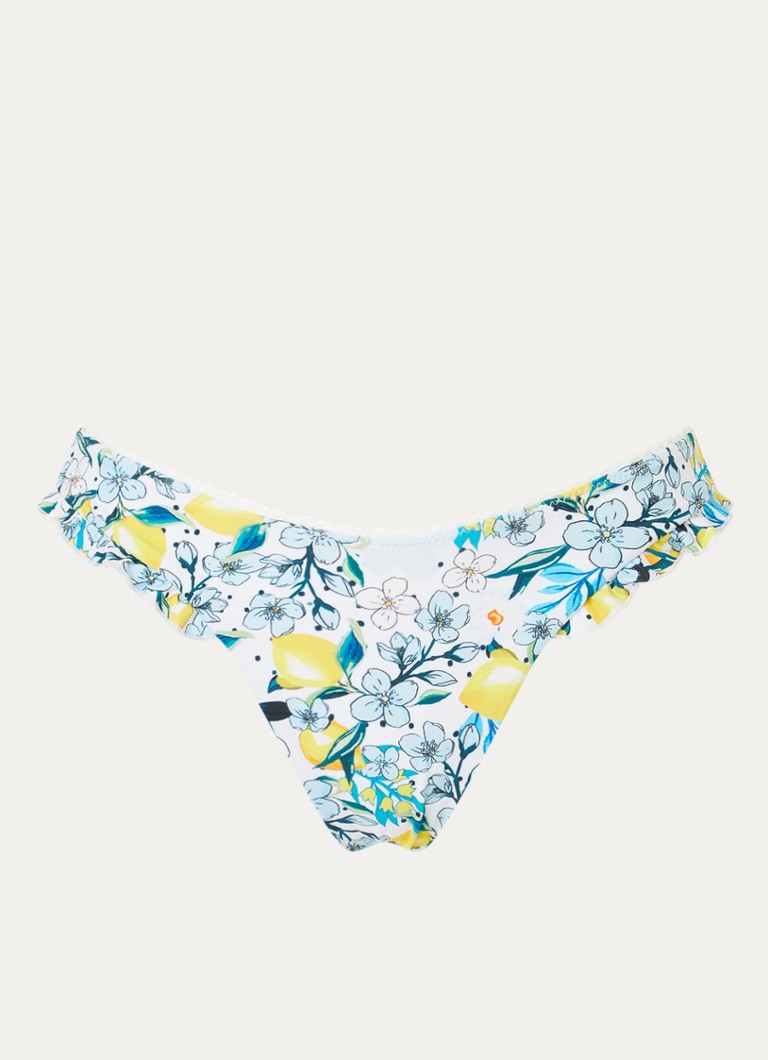 Blackbough Swim Candice brazilian bikinislip met bloemenprint ...
