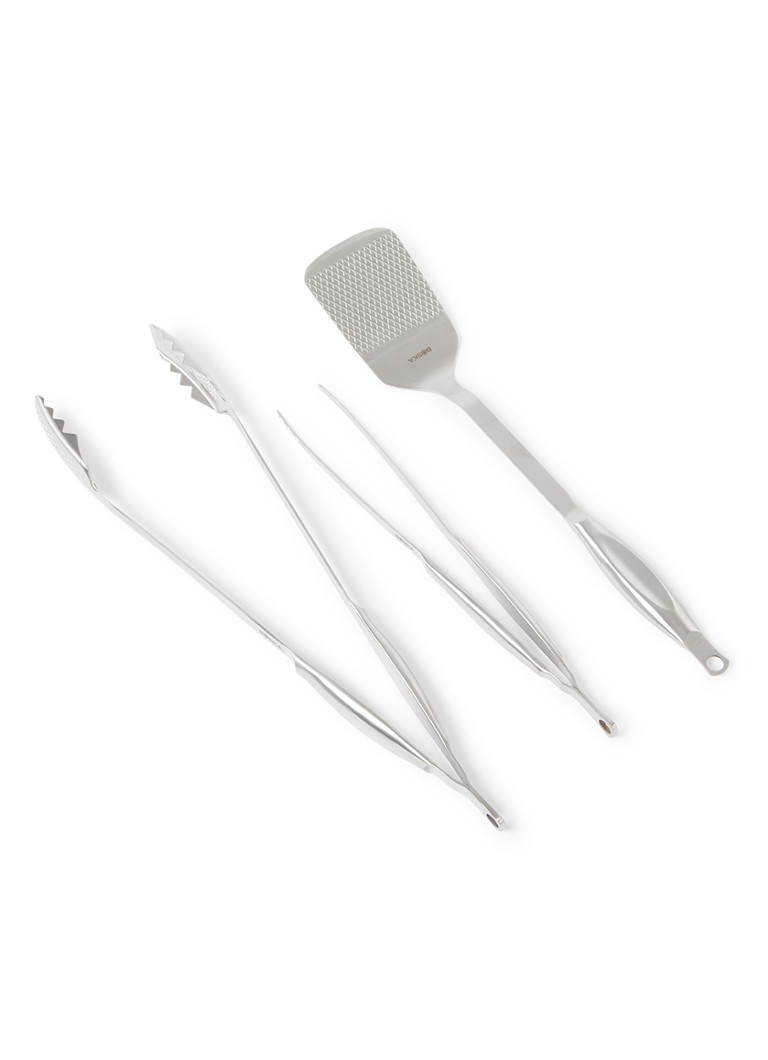 Boska - Monaco+ barbecue set van 3 - Zilver