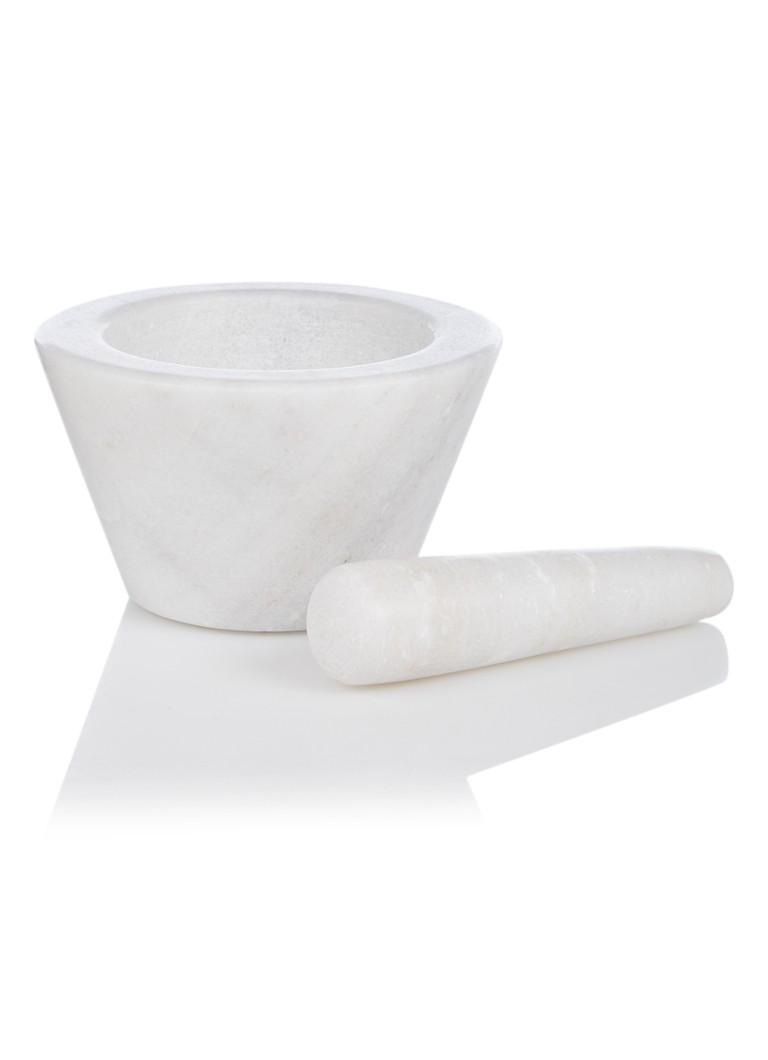 Boska - Spicy vijzel  van marmer 10 cm - Lichtgrijs