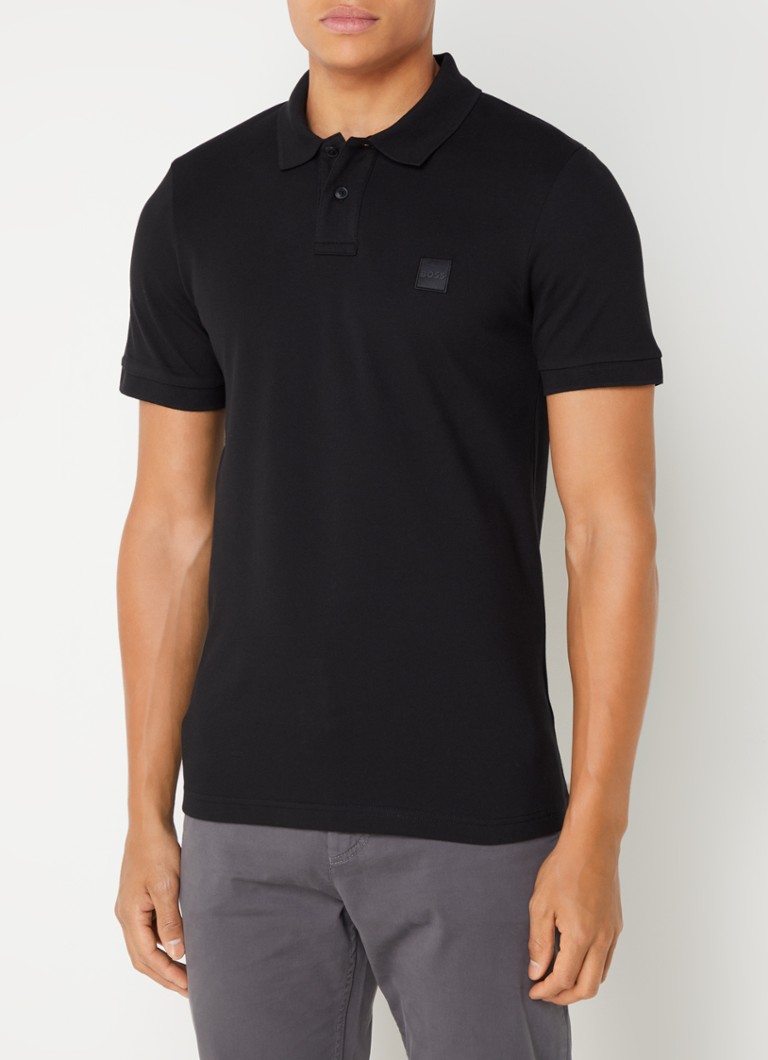 Slim Fit Zwarte Polo Heren Xxl Polo Ralph Lauren Slim Fit Polo