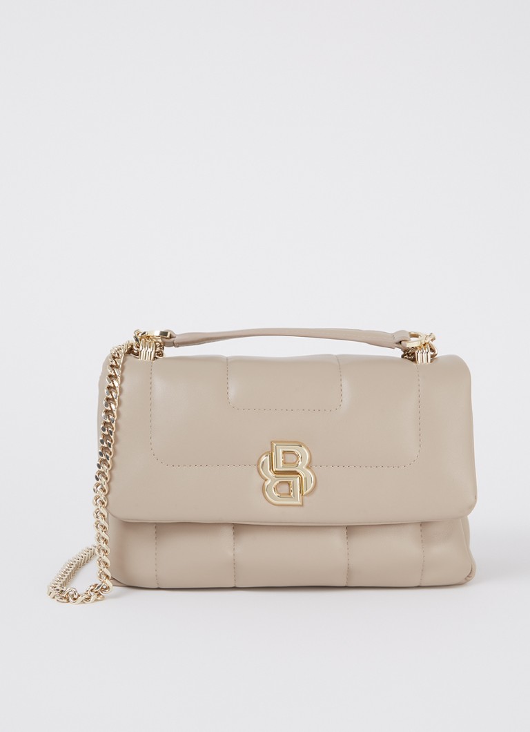 BOSS - Schoudertas met logo  - Beige