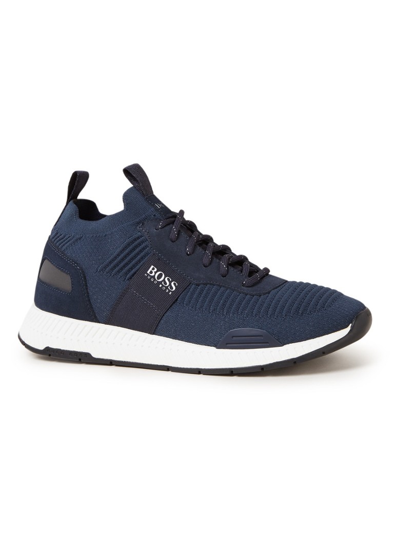 boss titanium runn sneaker