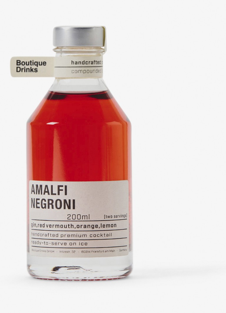 Boutique Drinks - Amalfi Negroni likeur 200 ml - null