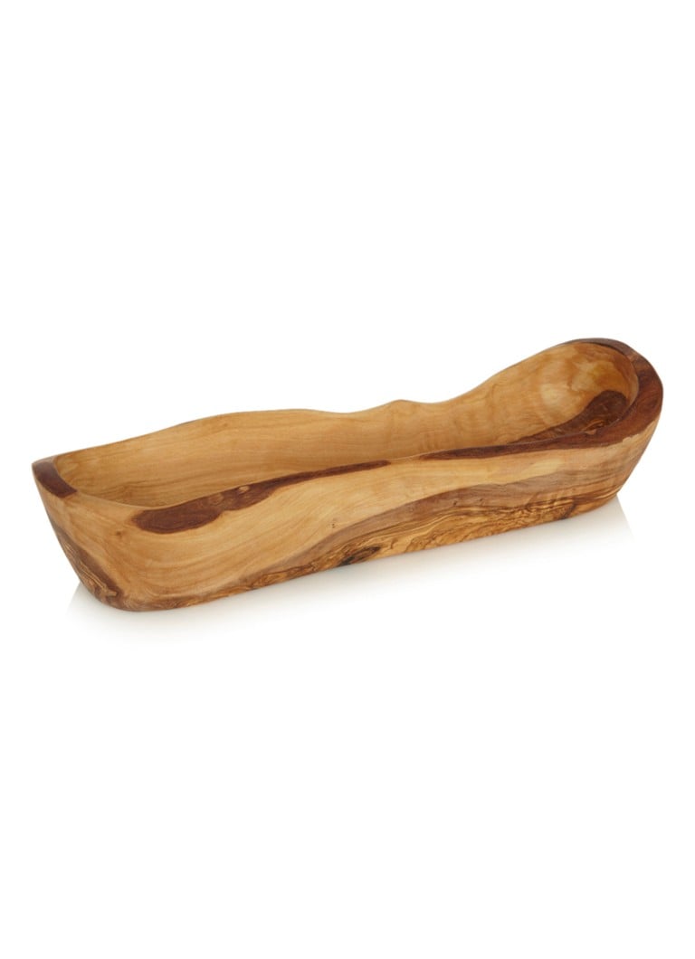 Bowls and Dishes - Broodmand van olijfhout 31 x 10 cm - Bruin