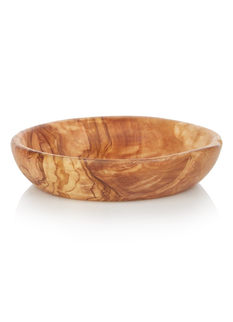 Bowls and Dishes - Schaal van olijfhout 12 cm - Bruin
