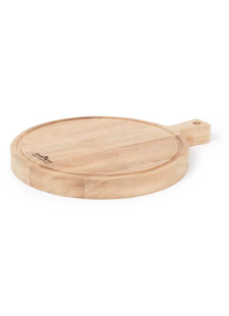 Bowls and Dishes Serveerplank van olijfhout met handvat 30 cm • Bruin