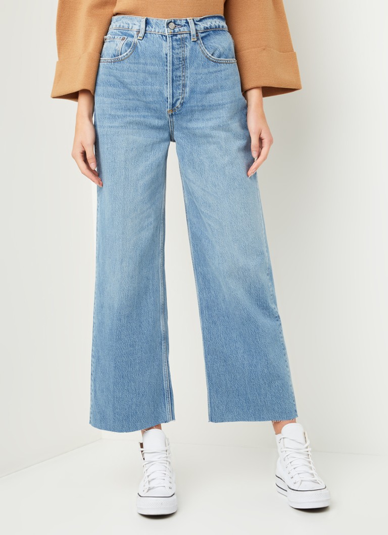 BOYISH - Charley high waist cropped wide leg jeans - Jeans