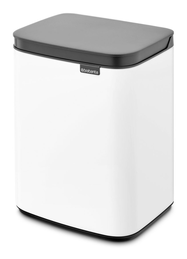 Brabantia Touch Bin Prullenbak, Kunststof Binnenemmer, Passion Red, 30 Liter