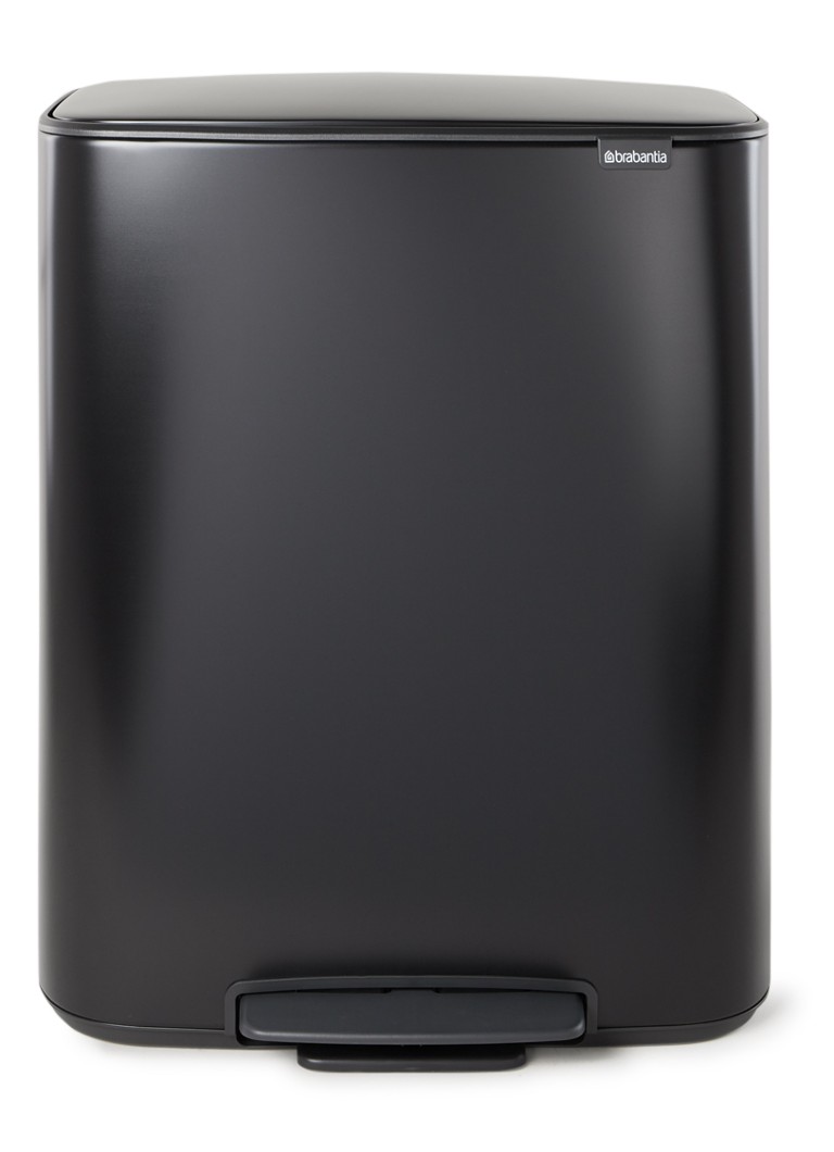 Brabantia - Bo  pedaalemmer 2 x 30 liter - Zwart