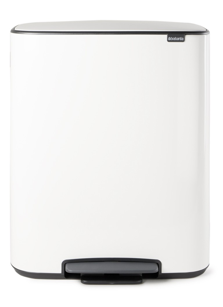 Brabantia Bo pedaalemmer 60 liter • Wit • de Bijenkorf
