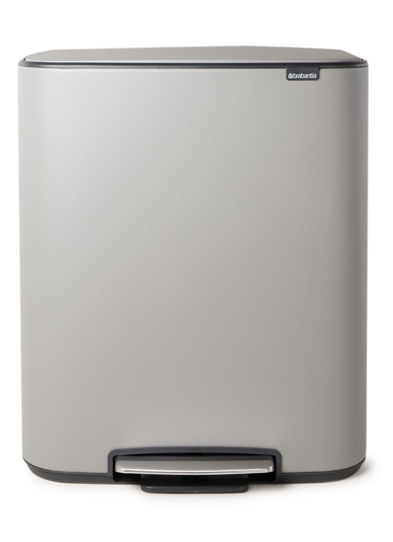 Brabantia - Bo pedaalemmer 60 liter - Grijs
