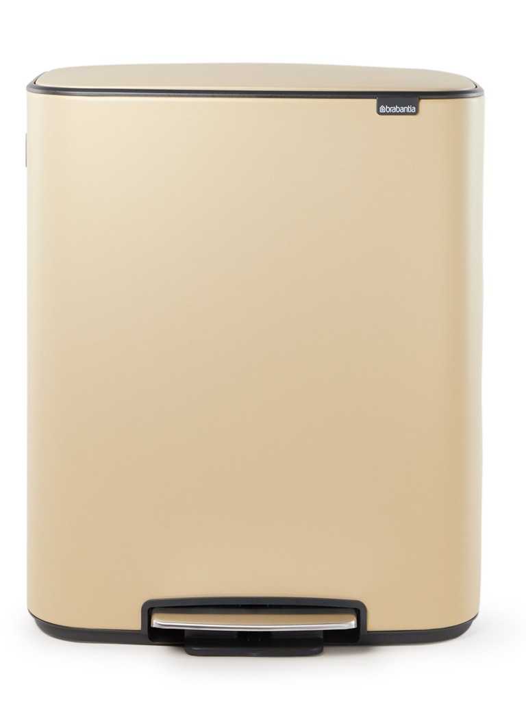 Brabantia Bo pedaalemmer 60 liter • Beige • de Bijenkorf