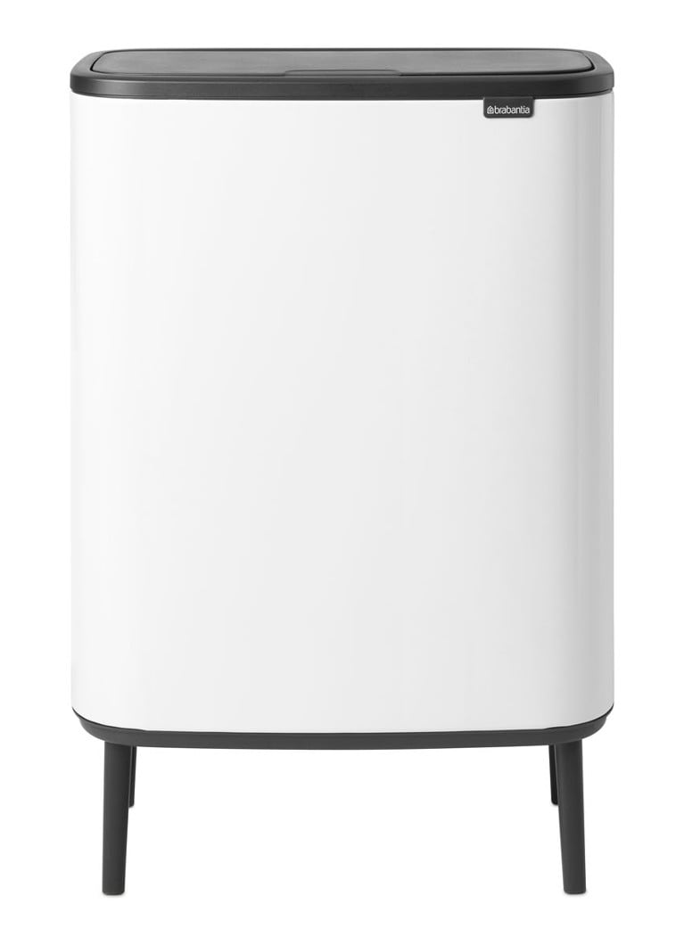 Brabantia Bo Touch Bin Hi prullenbak met deksel op pootjes 60 liter