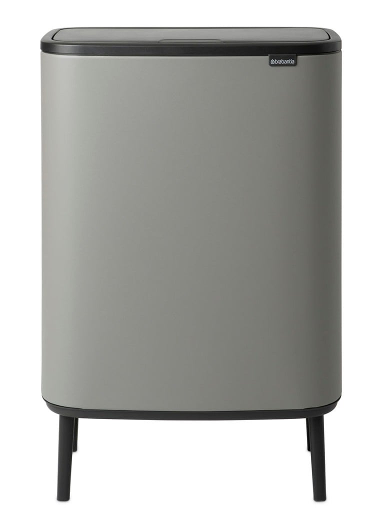 Brabantia Bo Touch Bin Hi prullenbak met deksel op pootjes 60 liter