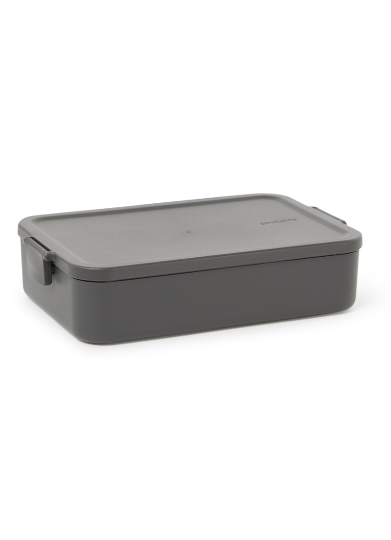 Brabantia - Make & Take L broodtrommel - Donkergrijs