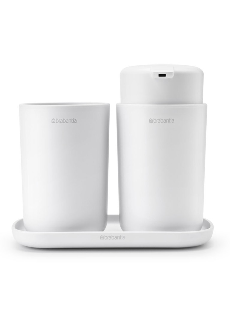Brabantia ReNew badkameraccessoires set van 3 • Wit • de Bijenkorf