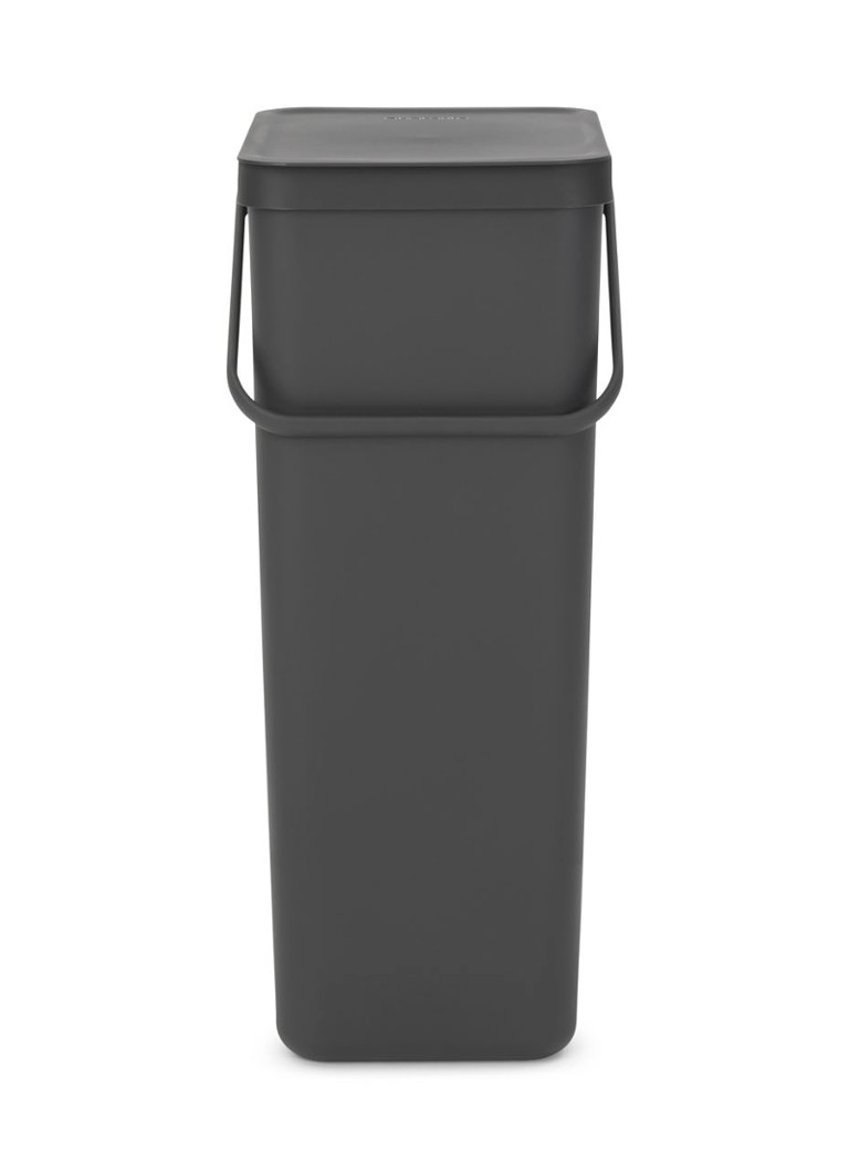 Brabantia - Sort & Go prullenbak 40 liter - Donkergrijs