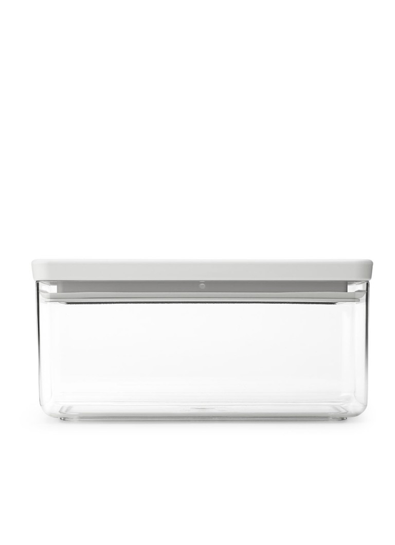 Brabantia - Tasty+ stapelbare voorraadpot 1,5 liter - Lichtgrijs