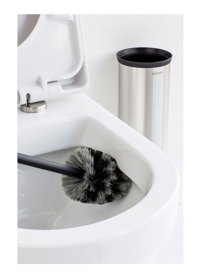 Brabantia Toiletborstel houder • Zilver • de Bijenkorf