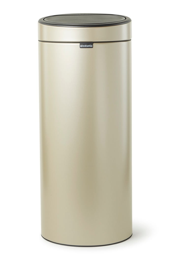 Brabantia - Touch New prullenbak 30 liter - Goud