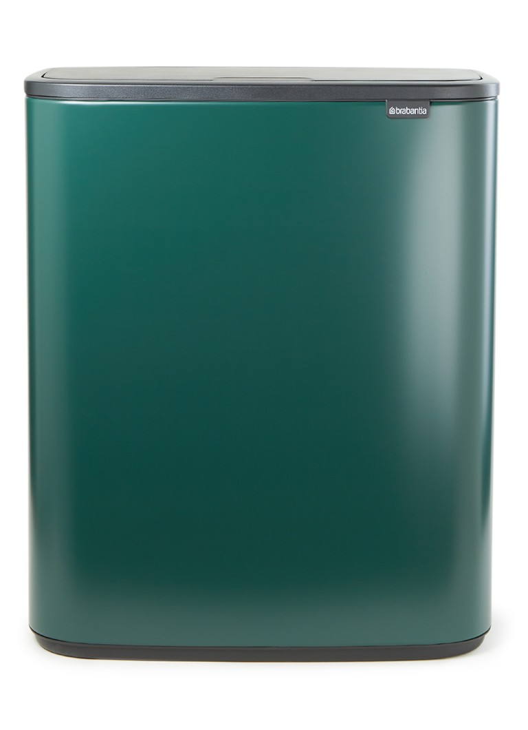 Brabantia Touch prullenbak 60 liter • Donkergroen • de Bijenkorf