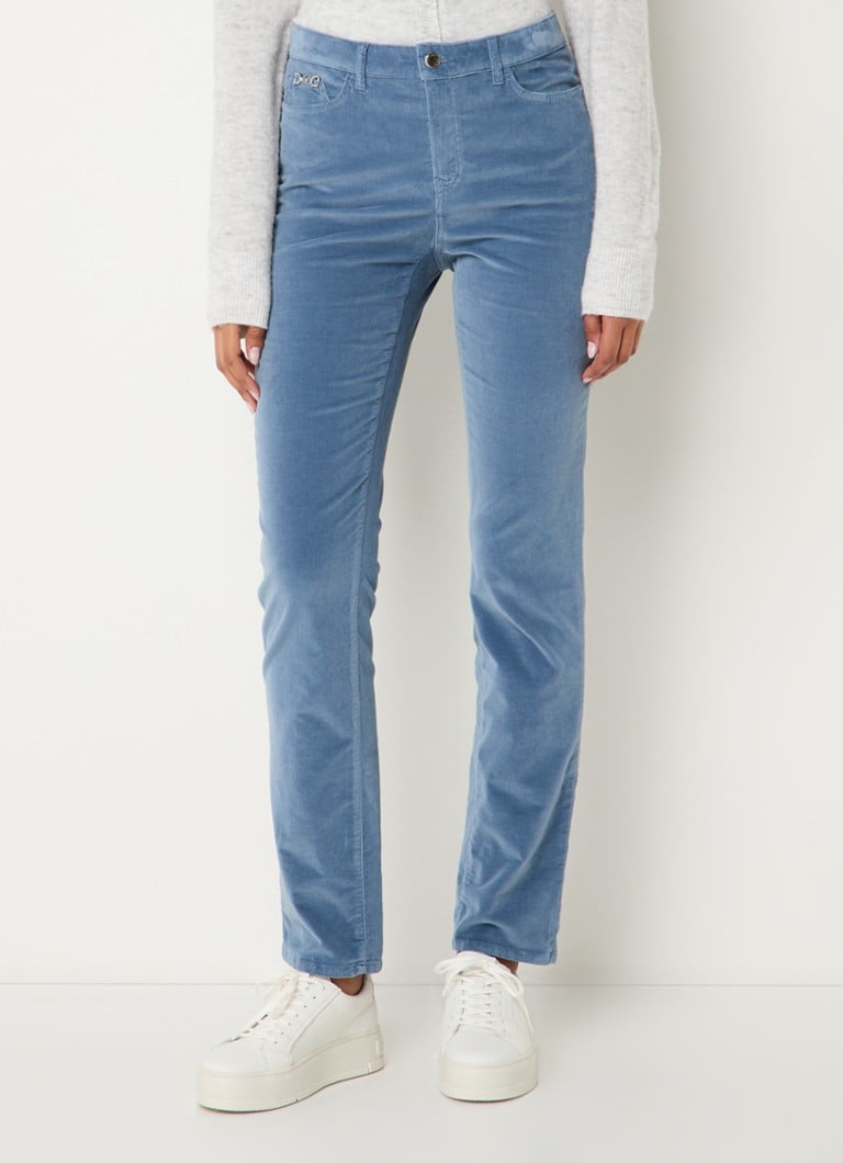 Slim Fit Brax Broeken Bijenkorf BRAX Shakira Mid Waist Slm Fit