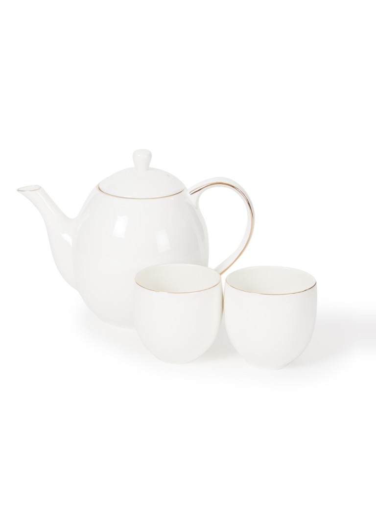 Eva Trio karaf Legio Nova 1,6 liter porselein wit | KEUKEN | Wij helpen