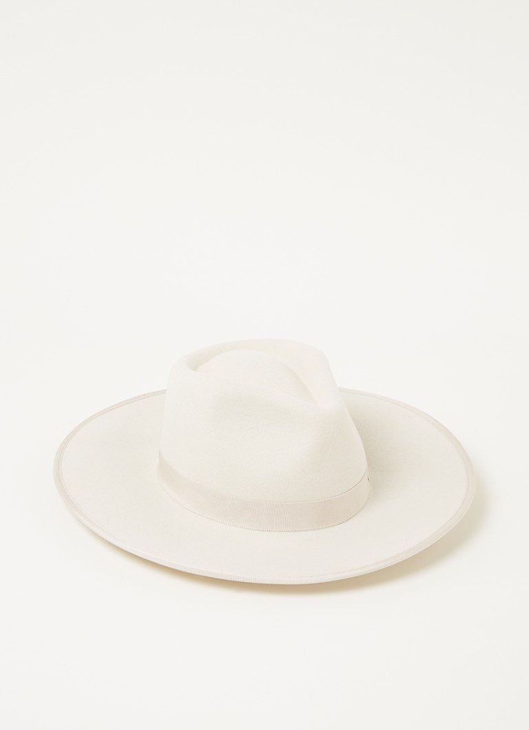 Brixton - Jo Ranger hoed van wol - Gebroken wit