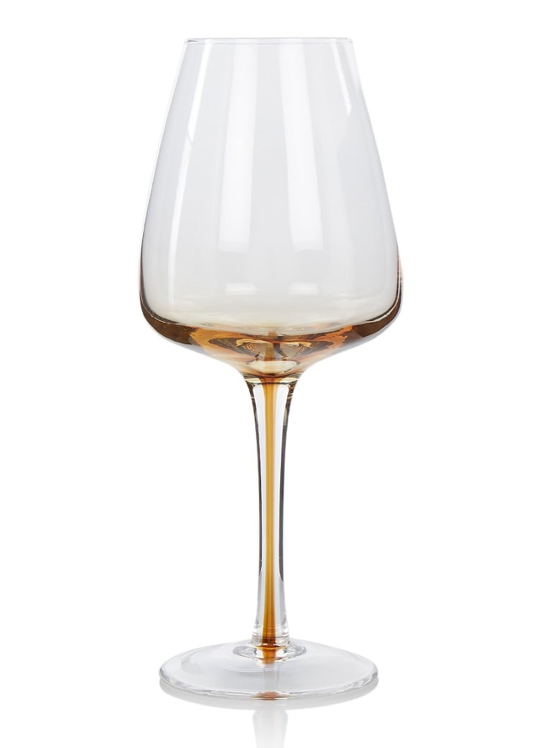 Broste Copenhagen - Amber witte wijnglas 40 cl - Transparant