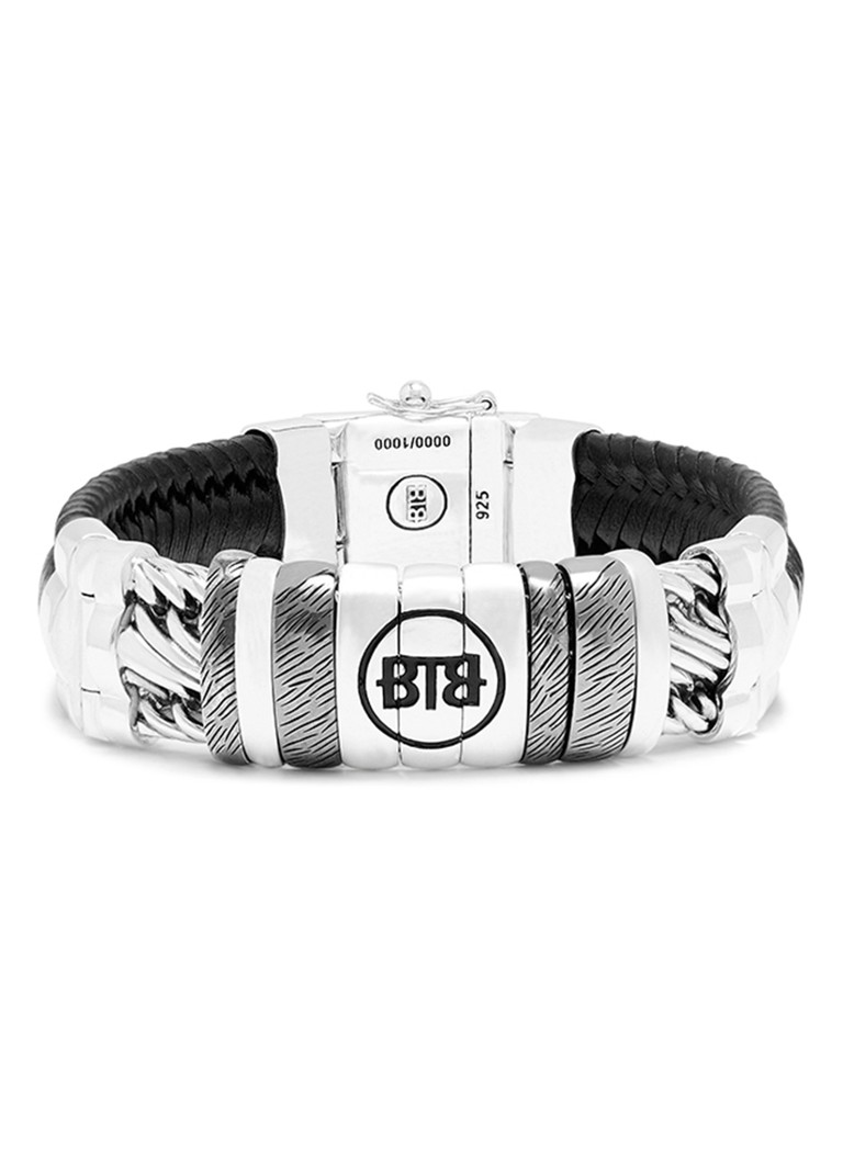 Buddha to Buddha Edwin Limited armband van leer • Zilver • de Bijenkorf Buddha to Buddha Edwin Limited armband van leer • Zilver • de Bijenkorf