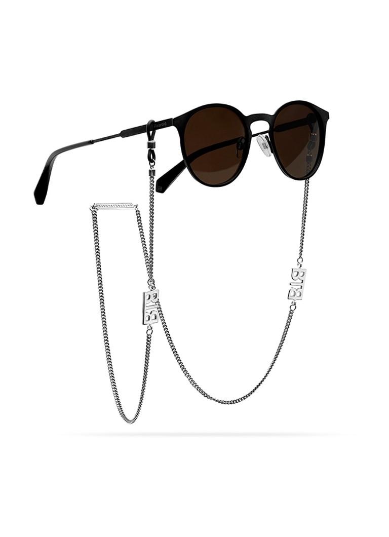 Buddha to Buddha - Essential XS Logo brillenkoord van zilver - Zilver
