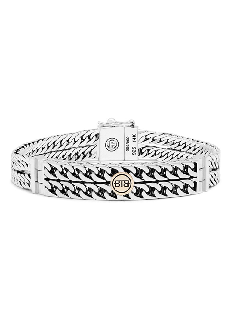 Buddha to Buddha - Esther Double Mini Limited armband van zilver - Zilver