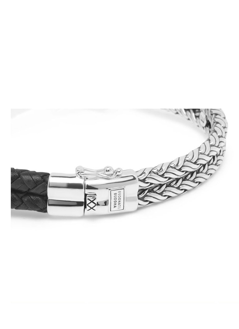 Tegen de wil Getalenteerd merknaam Buddha to Buddha Katja Knot Mix armband van zilver • Zilver • de Bijenkorf Tegen de wil Getalenteerd merknaam Buddha to Buddha Katja Knot Mix armband van zilver • Zilver • de Bijenkorf