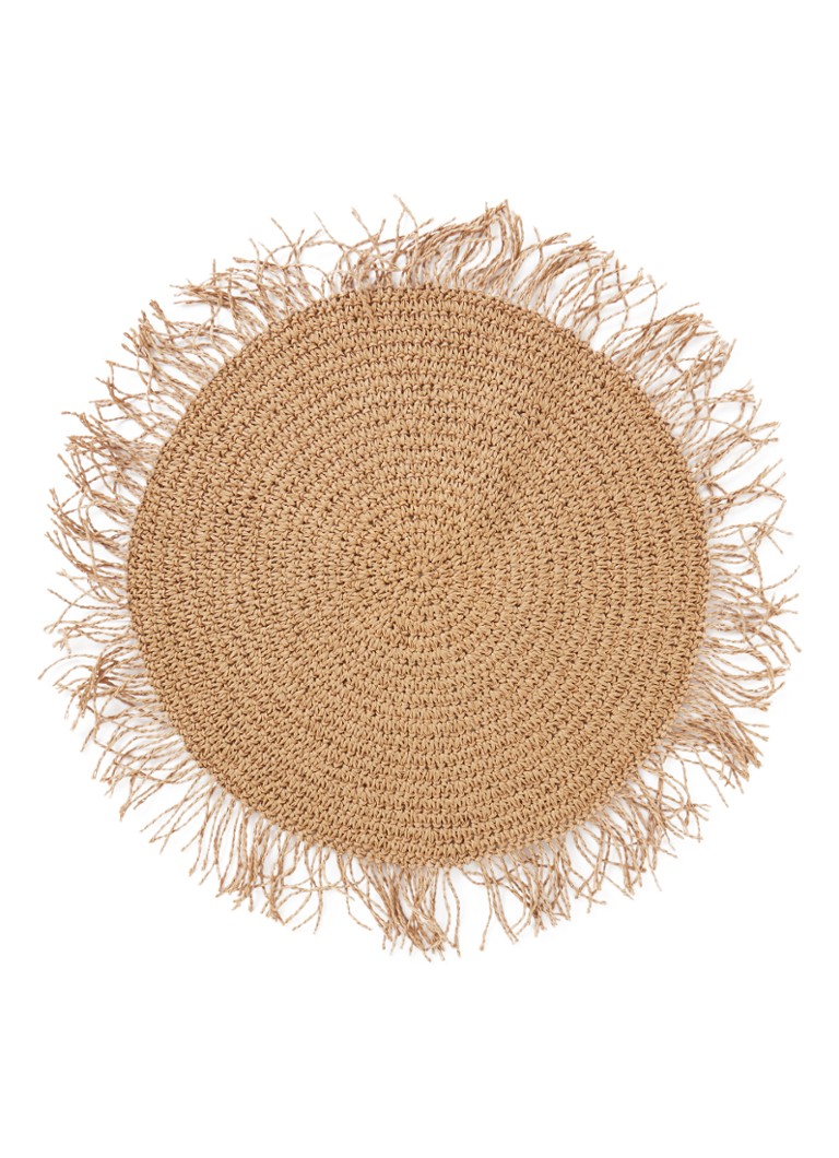 Bungalow Placemat 38 cm • Bruin • de Bijenkorf