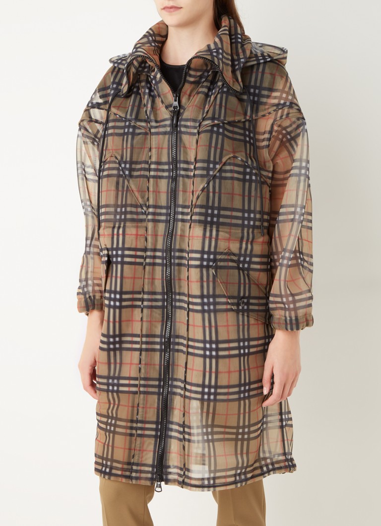 Evacuatie Eigenlijk Klokje BURBERRY Cowbit semi-transparante parka met ruitdessin • Camel • de Bijenkorf Evacuatie Eigenlijk Klokje BURBERRY Cowbit semi-transparante parka met ruitdessin • Camel • de Bijenkorf