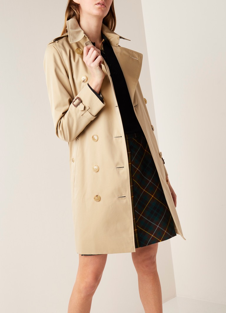 zakdoek Verscherpen Peer BURBERRY Kensington trenchcoat met ceintuur • Donkerbeige • de Bijenkorf