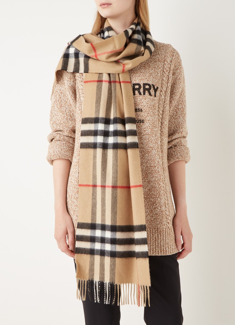 burberry sjaal cashmere