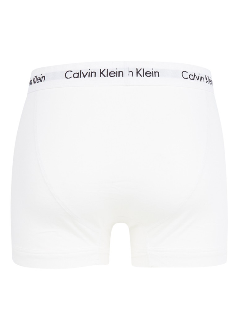 Calvin Klein - 3-pack Trunk 2662 boxershorts - Wit