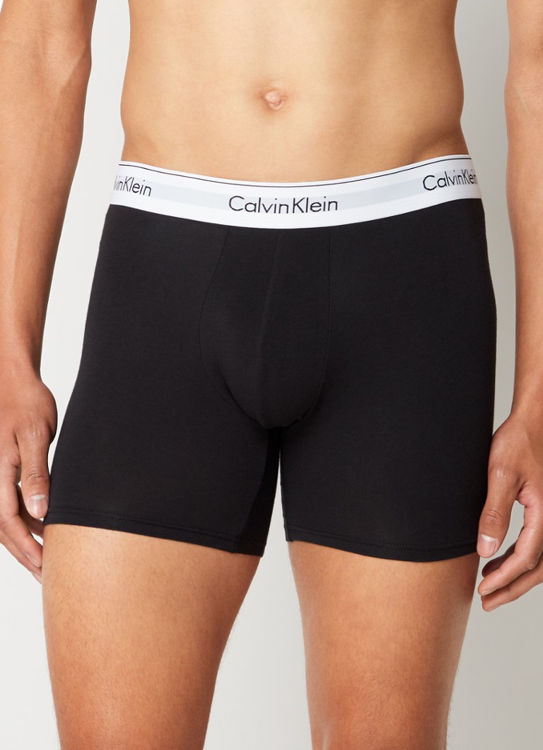 Calvin Boxershorts met logoband in 2-pack • Zwart • de Bijenkorf