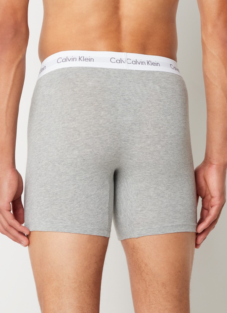 doorboren Purper Slechthorend Calvin Klein Boxershorts met logoband in 3-pack • Grijs • de Bijenkorf