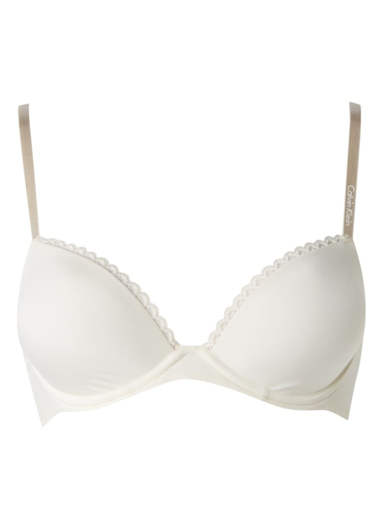 Calvin Klein Customized Lift pushup bh • Ivoor • de Bijenkorf