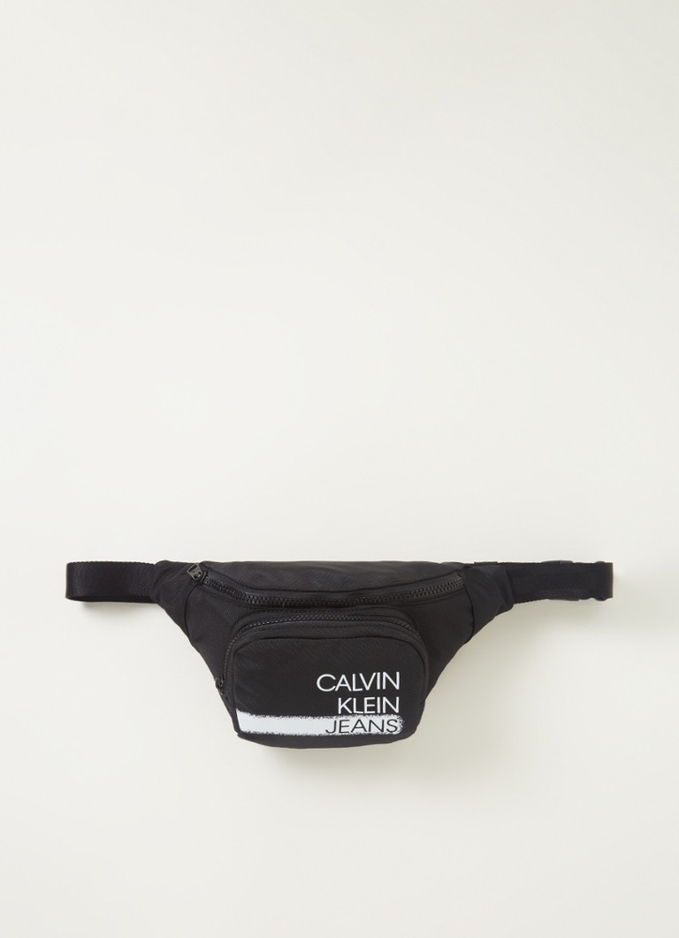 Calvin Klein - Heuptas met logo - Zwart