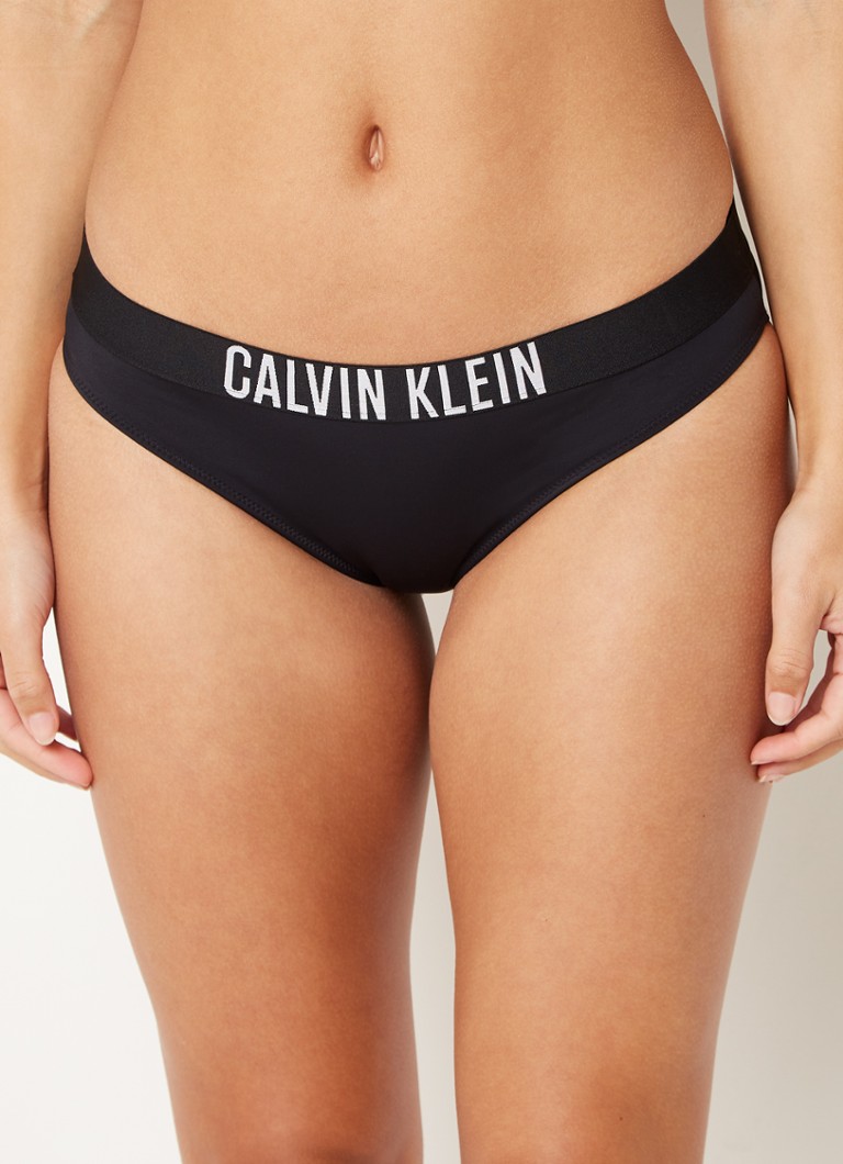 Calvin Klein - Intense Power bikinislip met logoband - Zwart