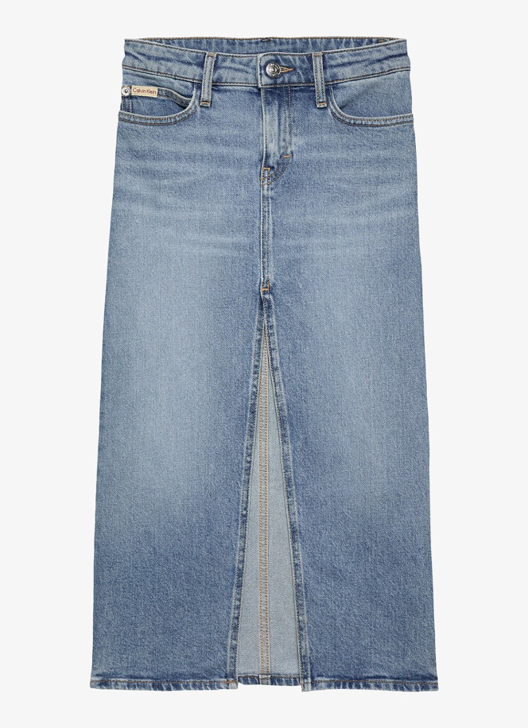 Calvin Klein - Maxi spijker rok - Denim