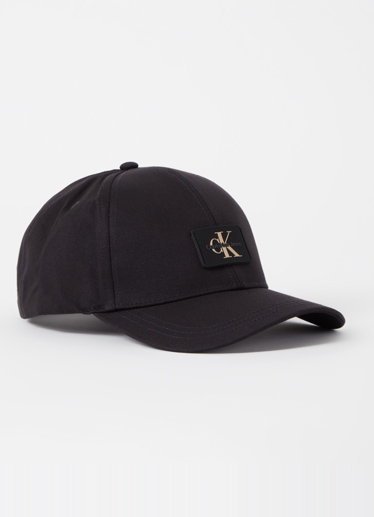 Calvin Klein - Pet met logo - Zwart
