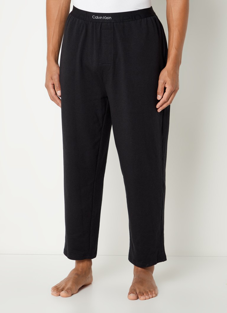 Calvin Klein - Pyjamabroek met logoband - Zwart