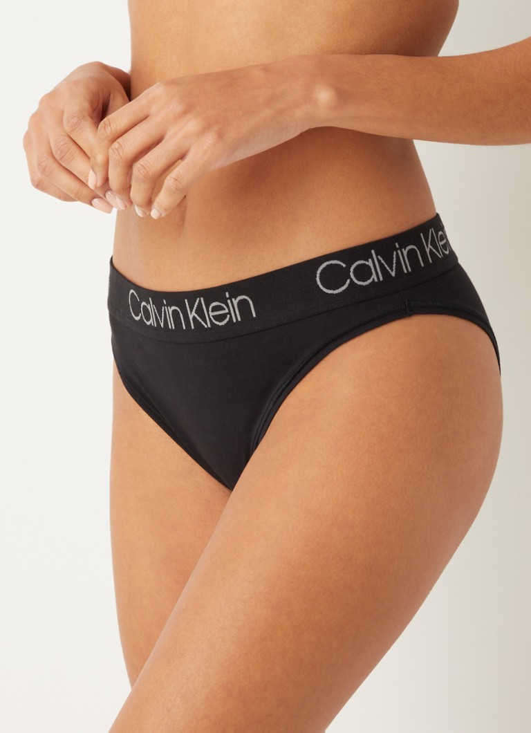 Verouderd Kinderen huisvrouw Calvin Klein Slip met logoband in 3-pack • Zwart • de Bijenkorf